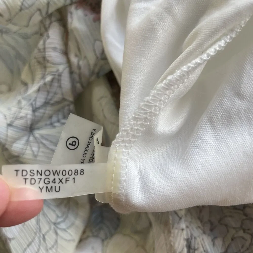 Tommy Hilfiger Women’s 10 Trapeze Sundress Dress Floral Print Sleeveless Keyhole - Picture 8 of 12